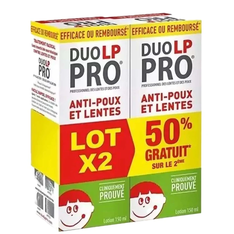 Duo lp pro lotion trait poux lentes 150ml x2 | Aesiel Duo lp pro lotion trait poux lentes 150ml x2 | Aesiel