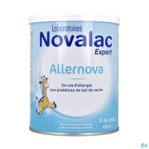 Novalac allernova 0/36mois poudre 400g | Aesiel
