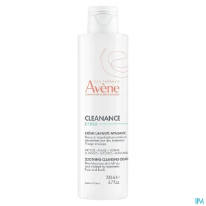 Eau thermale avene cleanance hydra crème lavante apaisante 200ml | Aesiel
