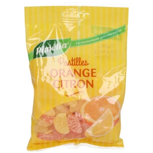 Pimelia pastille orange citron sachet 110g