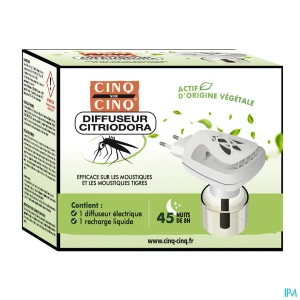 Cinq sur cinq diffuseur citriodora | Aesiel