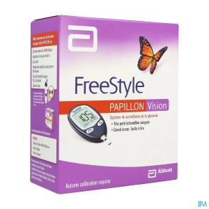 Freestyle papillon vision kit lecteur de glycemie | Aesiel