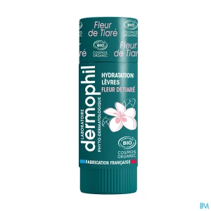Dermophil indien bio stick levres protection levres gout fleur de tiare 4g | Aesiel