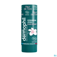 Dermophil indien bio stick levres protection levres gout fleur de tiare 4g | Aesiel