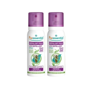 Puressentiel spray repulsif antipoux 75ml x2 -25% sur le 2eme