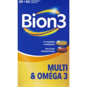 Bion 3 multi omega 3 comprime 30 + capsule 30 | Aesiel