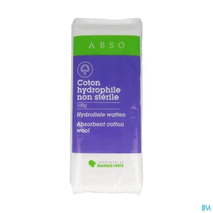 Abso coton hydrophile chirurgical sachet 100g | Aesiel