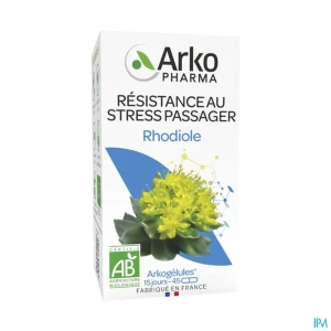 Arkopharma arkogelules rhodiole bio gelule 45 | Aesiel