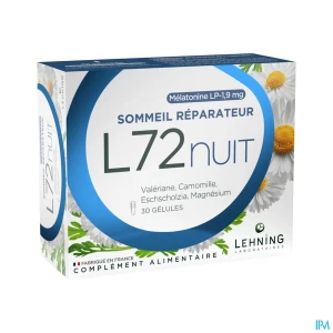Lehning l72 nuit gelule 30 | Aesiel