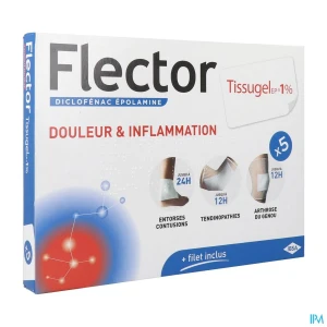 Flector tissugel ep 1% emplatre medicamenteux 5 | Aesiel
