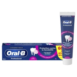 Oral B professional dentifrice protection sensibilite 125ml