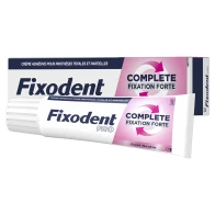 Fixodent pro complete fixation forte crème adhesive pour prothese dentaire neutre 47g