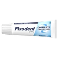 Fixodent pro complete fixation forte frais crème adhesive pour prothese dentaire 47g