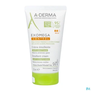 A derma exomega control crème emolliente antigrattage 50ml | Aesiel