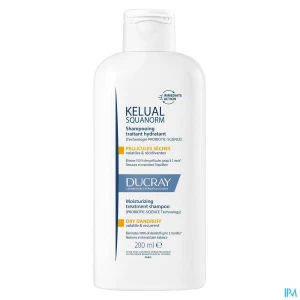 Ducray kelual squanorm shampooing pellicules sèches 200ml | Aesiel