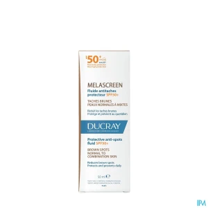 Ducray melascreen uv fluide antitaches spf50+ 50ml | Aesiel