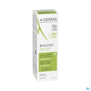 A derma biology crème legere dermatologique hydratante 40ml | Aesiel