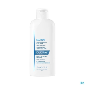 Ducray elution shampooing doux equilibrant 200ml | Aesiel