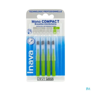 Inava mono compact brossette verte x4 | Aesiel