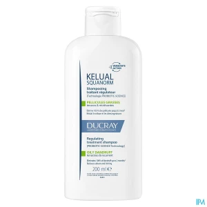 Ducray kelual squanorm shampooing pellicules grasses 200ml | Aesiel