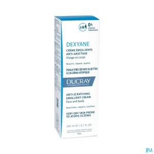 Ducray dexyane crème emollient a/grattage 200ml nf | Aesiel
