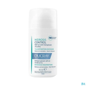 Ducray hidrosis control roll on antitranspirant aisselles 40ml | Aesiel