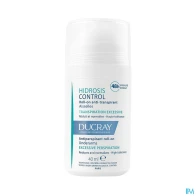 Ducray hidrosis control roll on antitranspirant aisselles 40ml | Aesiel