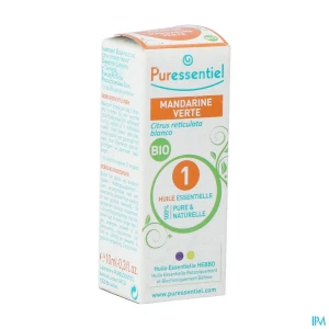 Puressentiel huile essentielle mandarine verte bio 10ml | Aesiel