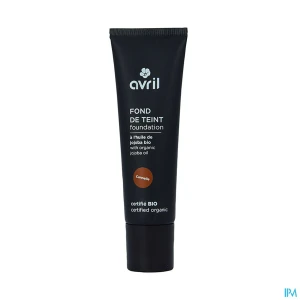 Avril fond de teint cannelle certifie bio 30ml | Aesiel