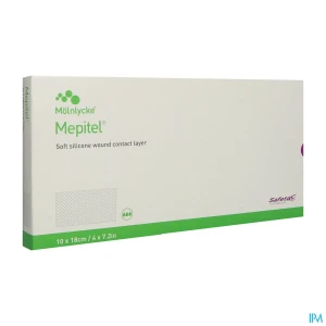 Mepitel pansement interface silicone 10cm x 18cm 10 | Aesiel