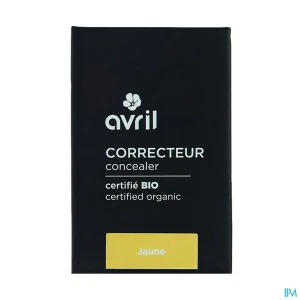 Avril correcteur jaune certifie bio 4g | Aesiel