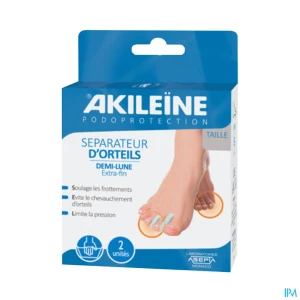 Akileine podoprotection separateur orteil demi lune m 2 | Aesiel