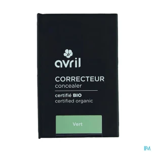 Avril correcteur vert certifie bio 4g | Aesiel