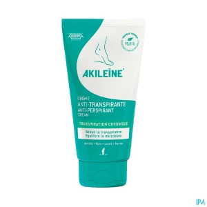 Akileine vert crème antitranspirante 75ml | Aesiel