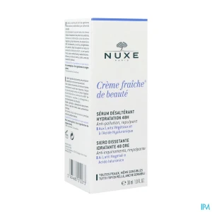 Nuxe crème fraiche serum desalt. hydra 48h fl 30ml | Aesiel