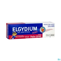 Elgydium kids protection caries gel 3/6ans fraise givree 50ml | Aesiel