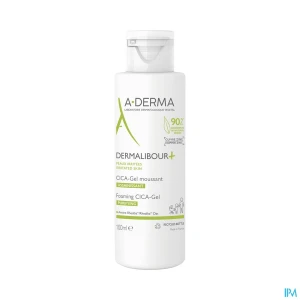 A derma dermalibour+ cica gel moussant assainissant 100ml | Aesiel