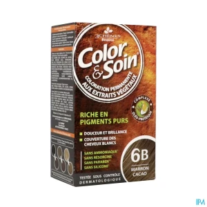 Color soin 6b marron cacao etui 60ml x2 | Aesiel