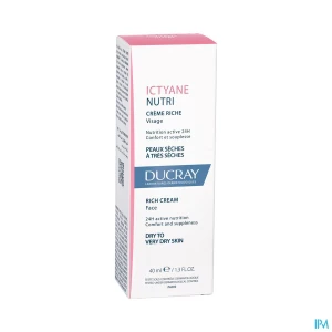Ducray ictyane nutri crème riche 40ml | Aesiel