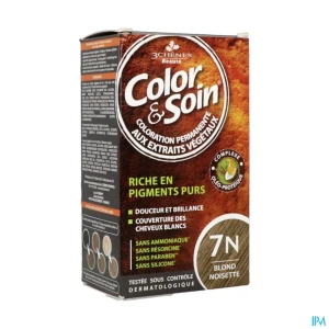 Color soin 7n blond noisette etui 60ml x2 | Aesiel