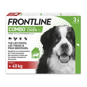 Frontline combo chien xl spot on solution 4ml02 x3