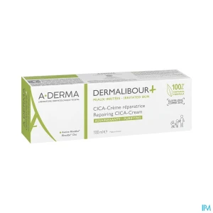A derma dermalibour+ cica crème reparatrice assainissant 100ml | Aesiel
