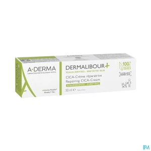 A derma dermalibour+ cica crème reparatrice assainissant 50ml | Aesiel