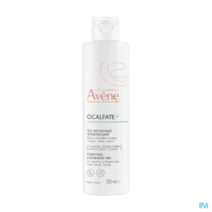 Eau thermale avene cicalfate+ gel nettoyant assainissant 200ml | Aesiel