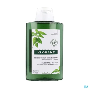 Klorane shampooing seboregulateur ortie bio 200ml | Aesiel