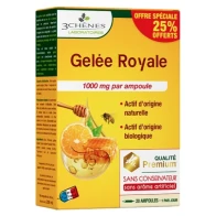 3chenes gelee royale 1000 ampoule 10ml 20 | Aesiel