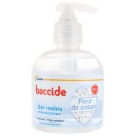 Cooper baccide gel sans rincage mains fleur de coton 300ml