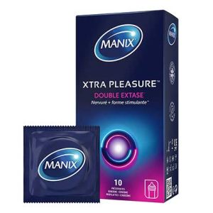 Manix xtra pleasure preservatif 10