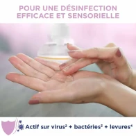 Cooper baccide gel sans rincage mains pivoine 300ml