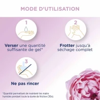 Cooper baccide gel sans rincage mains pivoine 300ml